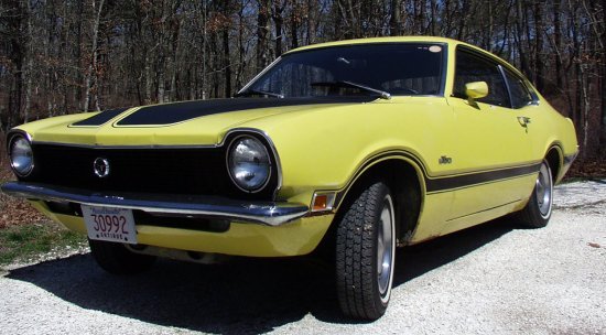 1970 Maverick Grabber 34000 miles 6cyl auto black interior